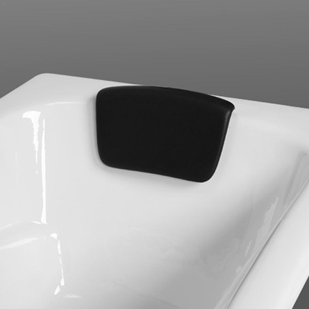 PU Badkamer Kussen Vierkante Ronde Kussen Niet Giftig Massage Bad Kussen Non Slip Adsorptief PU Hoofd Kussen Douche Benodigdheden
