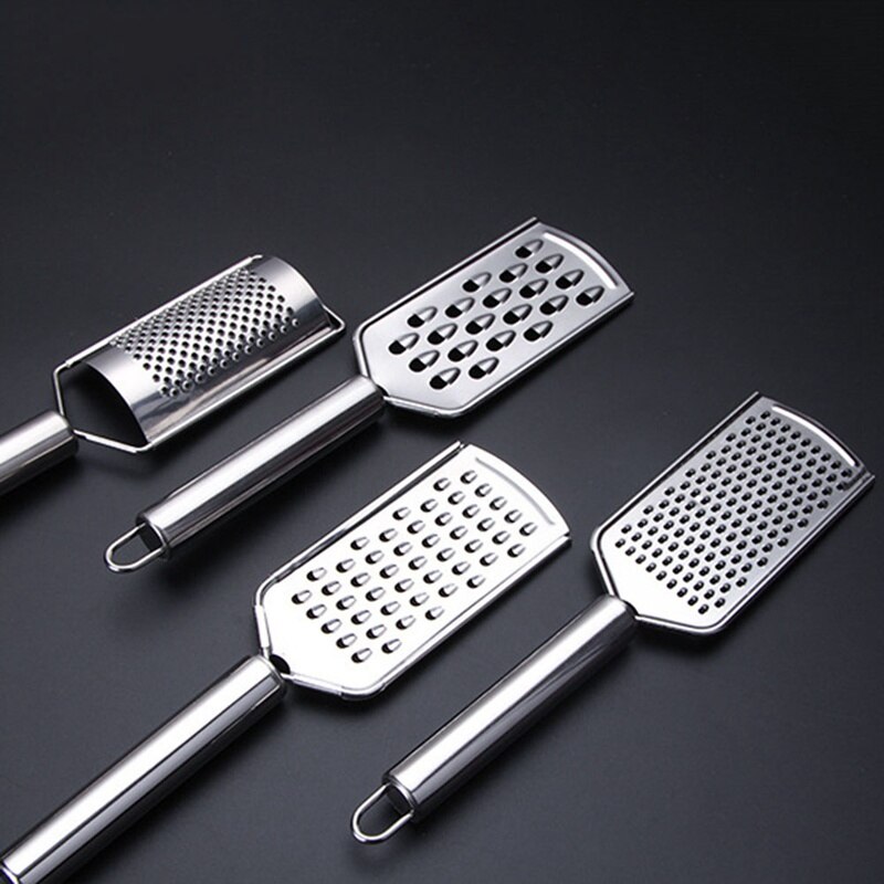 Stainless Steel Cheese Grater Chipper Lemon Peel Polishing Planer Shavings Cheese Slicer Fruit Knife Kitchen Gadget Tools