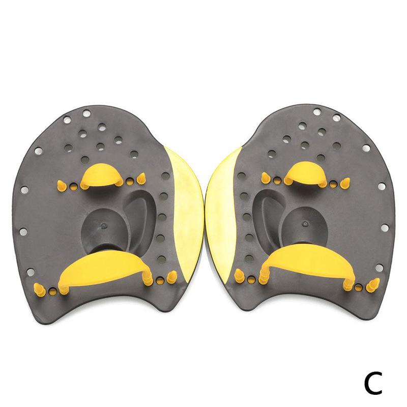 Pływanie wiosła dłoni objętych pomocą pływanie dłoni dzieci profesjonalne strony internetowej dla dorosłych ręcznie skok samego siebie-szkolenie pływackie praktyki Podkładka A1F9: żółty / L