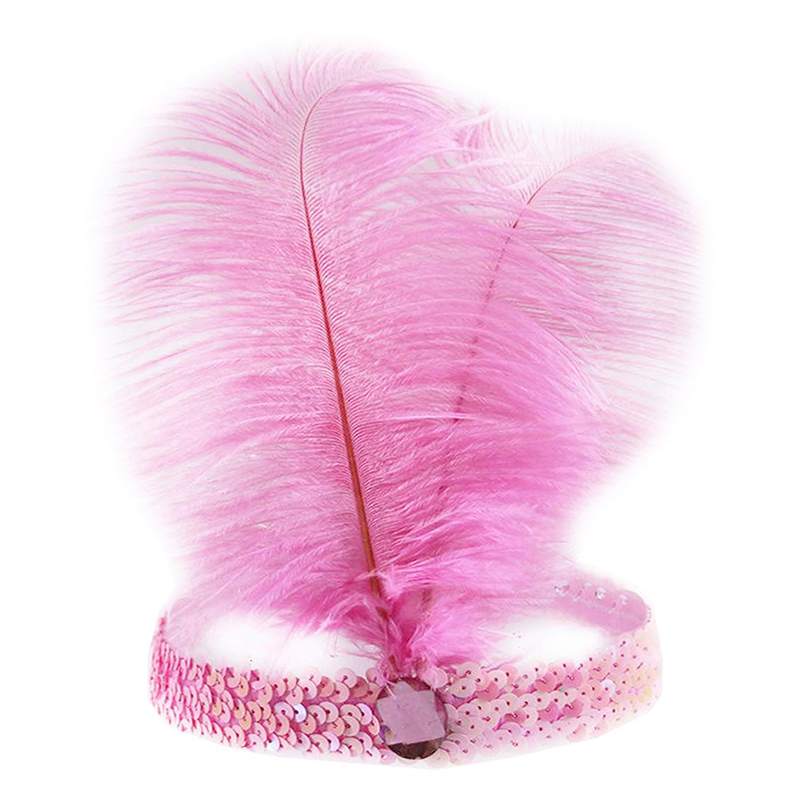 1 Uds. Tocado de plumas indias a la para mujer, diadema de cristal con plumas y lentejuelas, diadema india para de vacaciones, accesorios para el cabello: Plata