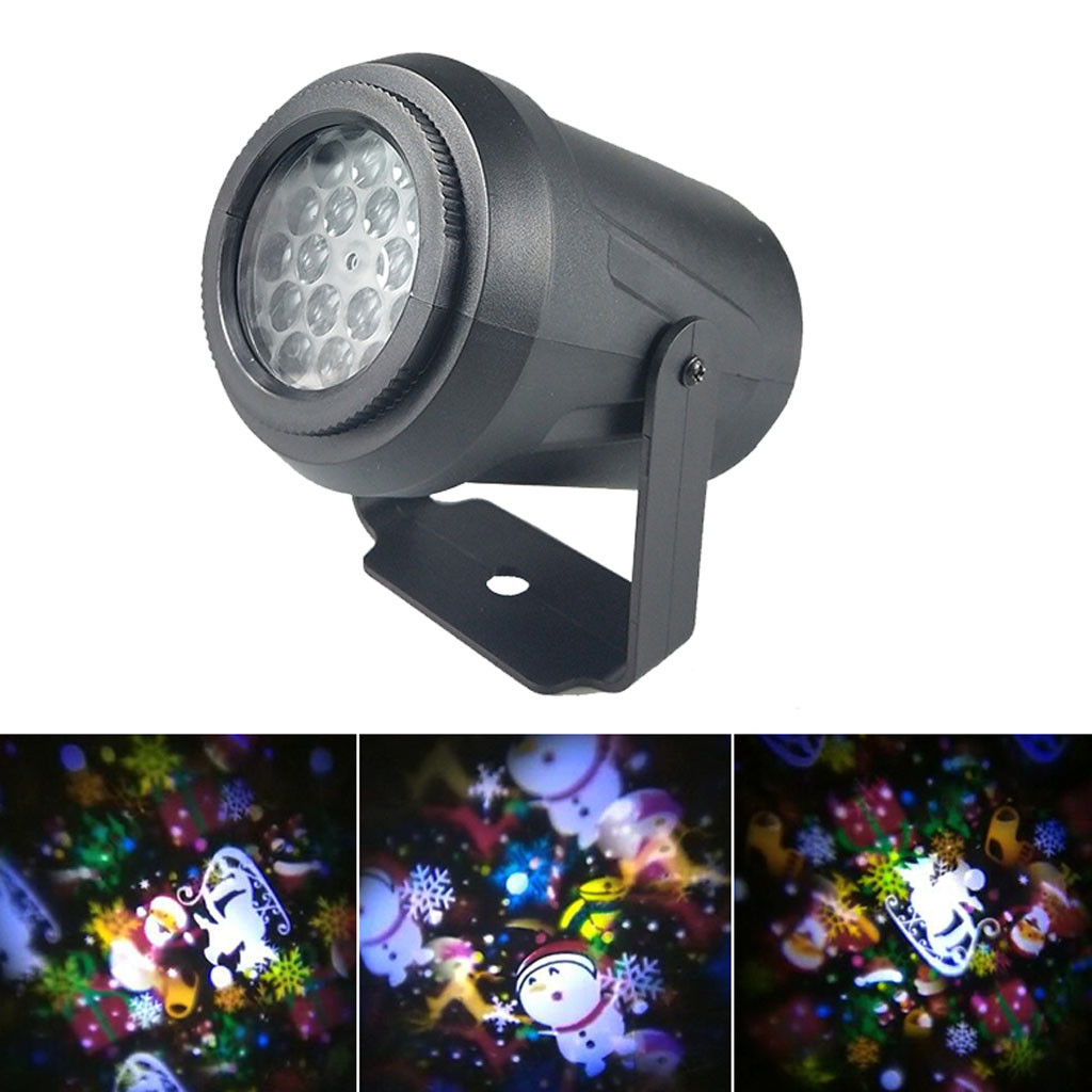 Outdoor Waterproof LED Christmas Snow Projector Lamp Projector Birthday Halloween Wedding Projector Lights Movie light#g3: UK regulation