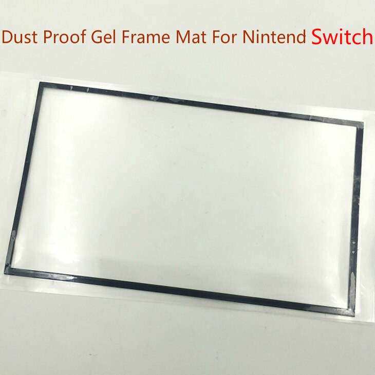 5 stück für nintendo switch-konsole lcd-bildschirm touchscreen staubdicht schwamm gel rahmen matte klebstoff