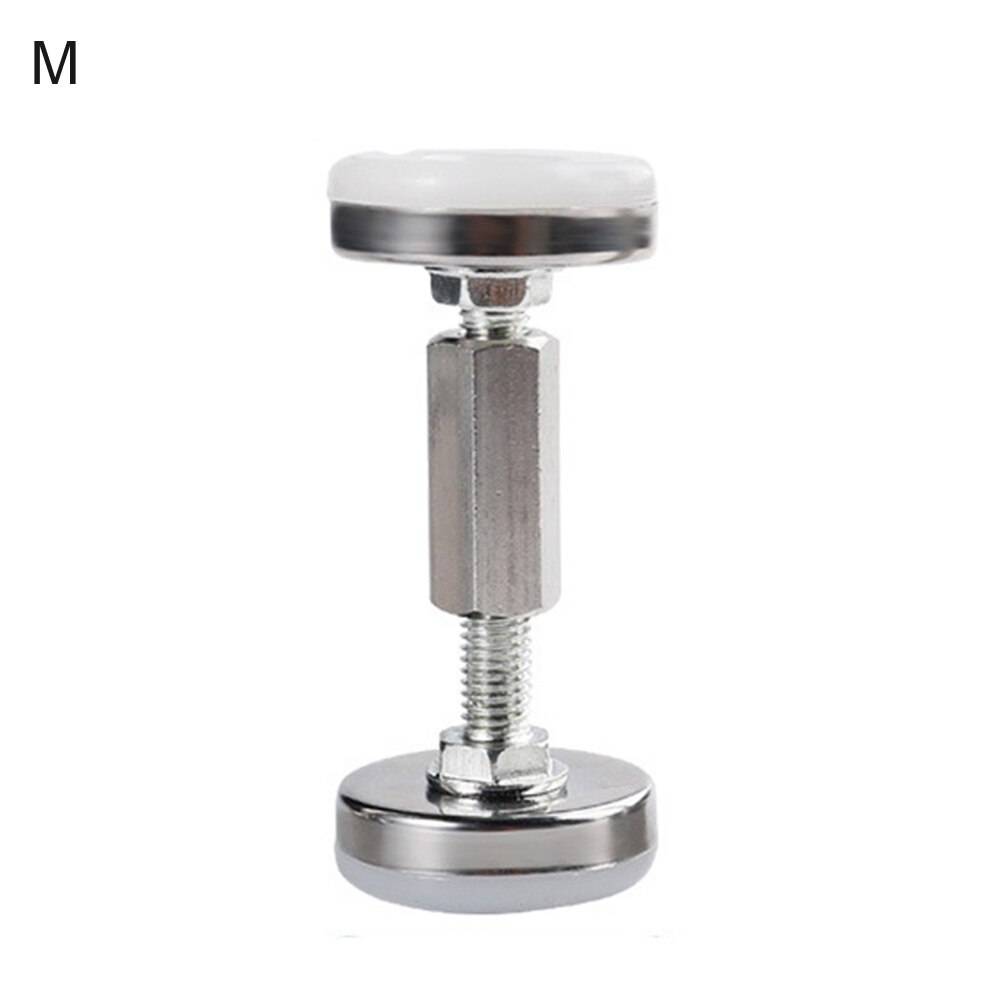 Práctico dispositivo antimovimiento cama sin sacudir muebles ajustables soporte fijador fijo estabilizador Anti-vibración Hardware S M L: Silver M