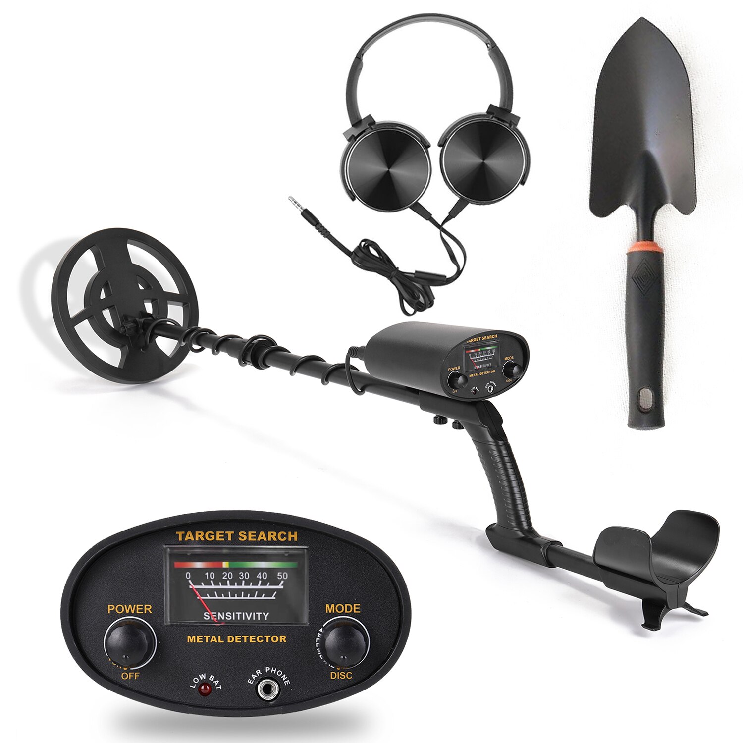 KKMOON Unterirdischen Metall Detektor Gold Schatz Detektoren Pinpointer Metall Detektor Jäger Tracker Sucher Metall Finder