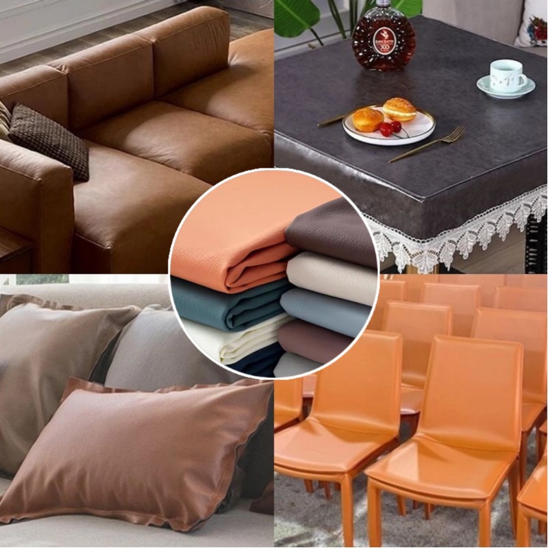 50/100/200x160cm non-stick synthetisch leer stof meubilair bank tas autostoel naaien DIY materiaal lederen patches Leathercraft