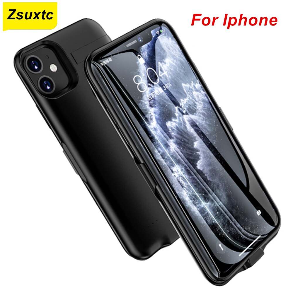 Araceli Für Iphone 11 11 Pro 11 Pro Max Batterie Fall 10000 Mah Externe Ladegerät Power Bank Für Iphone 11 pro Max Batterie Fall