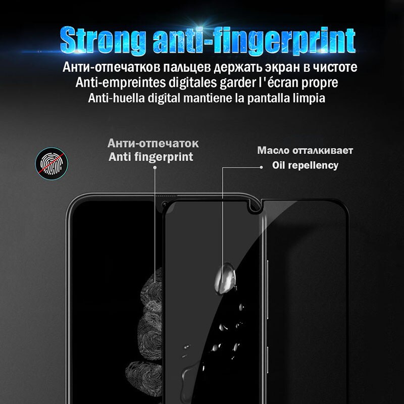 Verre trempé pour Xiao mi 9 T Pro 9 SE 8 verre de sécurité protecteur d'écran pour Xiao mi mi 9 T 9 Lite 8 A2 A1 Pocophone F1 verre