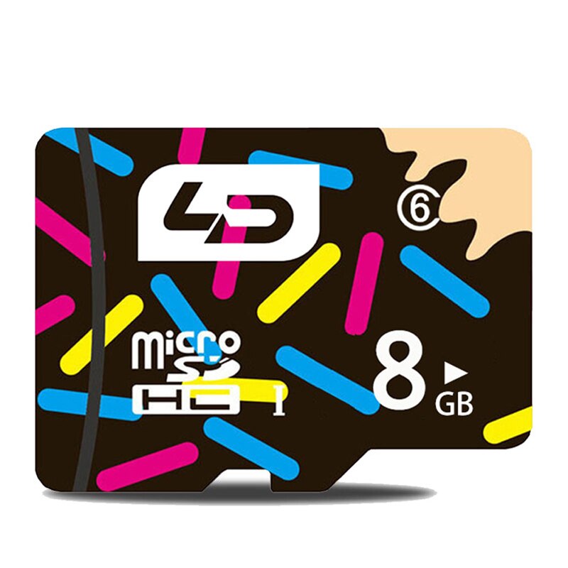 10 unids/lote Original LD tarjeta Micro SD de 128GB 64GB 32GB 16GB 8GB tarjeta de memoria Micro SD TF Tarjeta de tarjeta Micro tarjeta de memoria Flash para Tablet/teléfono inteligente: 8GB-10PCS