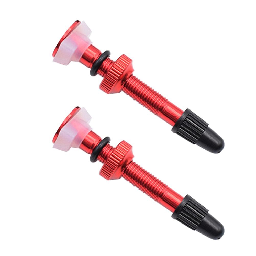 2 Prolunghe Valvola Tubeless FOURIERS In Alluminio Per Presta - Mountain Bike E Strada