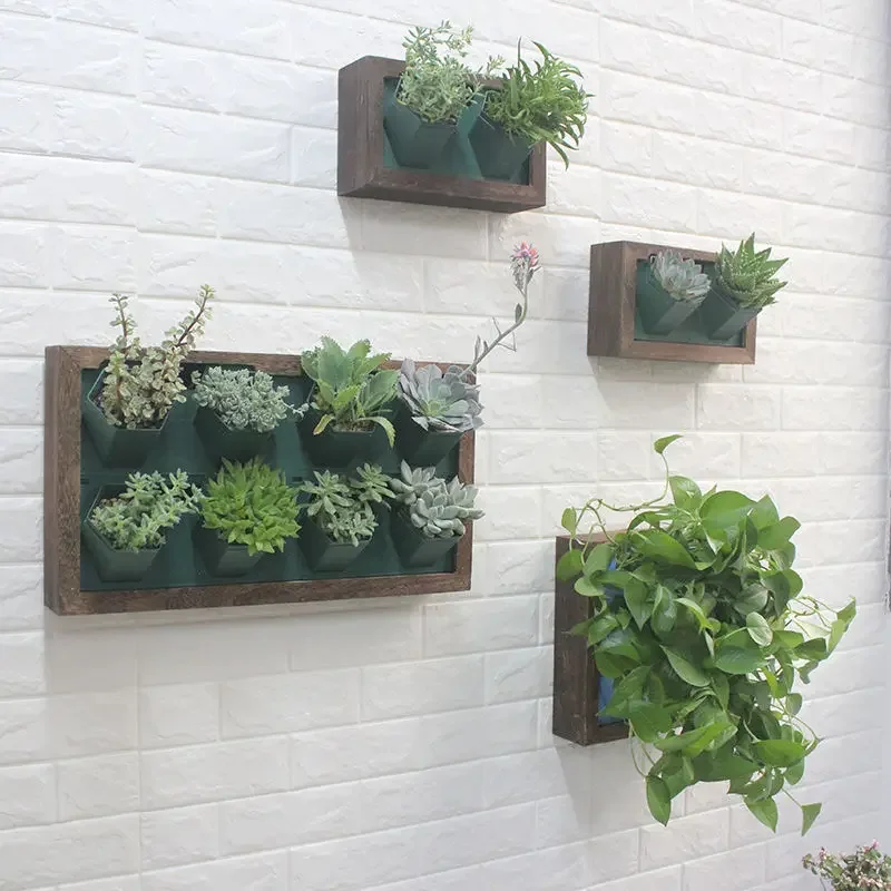 Wand Blumentopf Sukkulenten Wand Raum Topf Balkon Dekorationen Bonsai Topf für Wand dekoration Blumentöpfe schwebende Pflanze