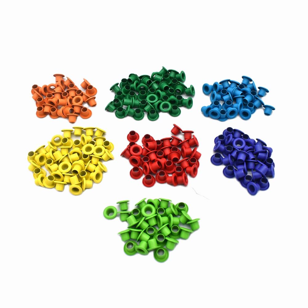 3mm Tiny Eyelet in 7 color Brass Eyelets Grommets Metal eyelet For DIY Clothing Scrapbooking Craft Projects 100pcs