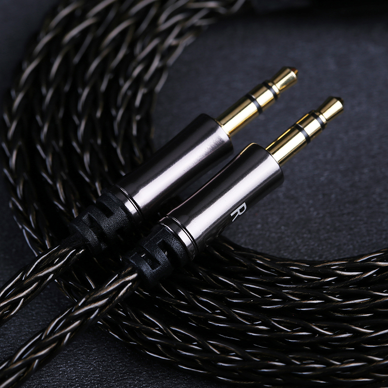 OPENHEART 16 Core Hoofdtelefoonkabel 1 tot 2 jack dual 3.5/2.5/4.4mm/XLR Balans kabel Voor HIFIMAN DENON Vervanging Kabel 2m 3m