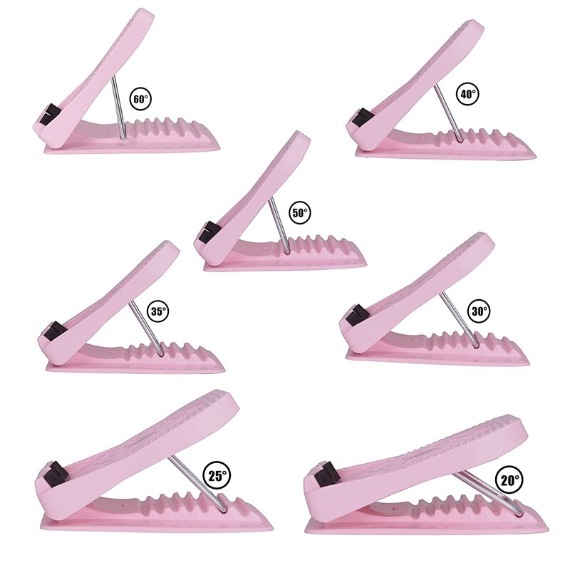 Portable Slant Board Calf Stretcher Adjustable Incline Board 7 Level Leg Exercise Portable Fitness Stretch Board