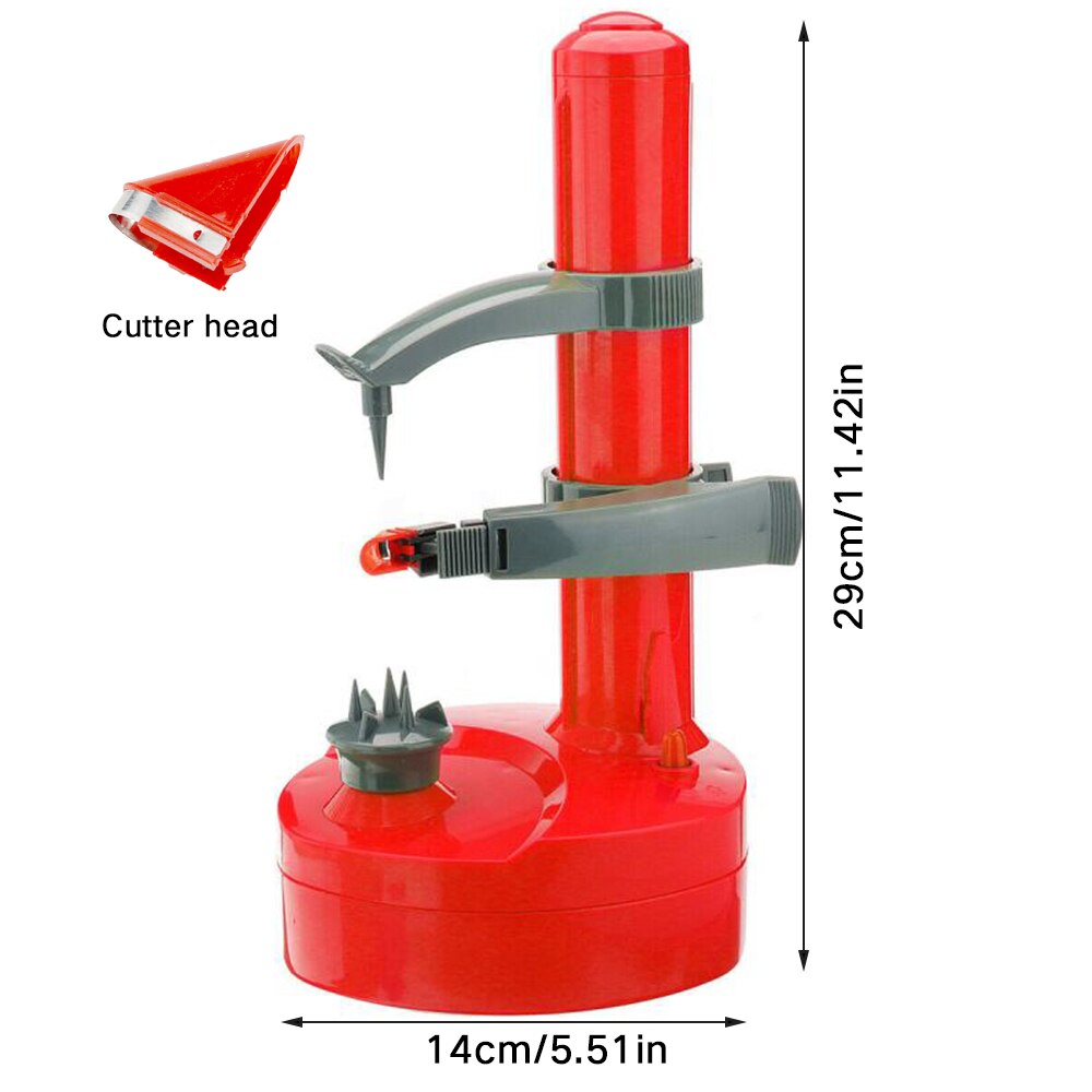 Pelapatate automatico pelapatate per frutta e verdura pelapatate elettrico lama di ricambio pelapatate batteria/caricabatterie