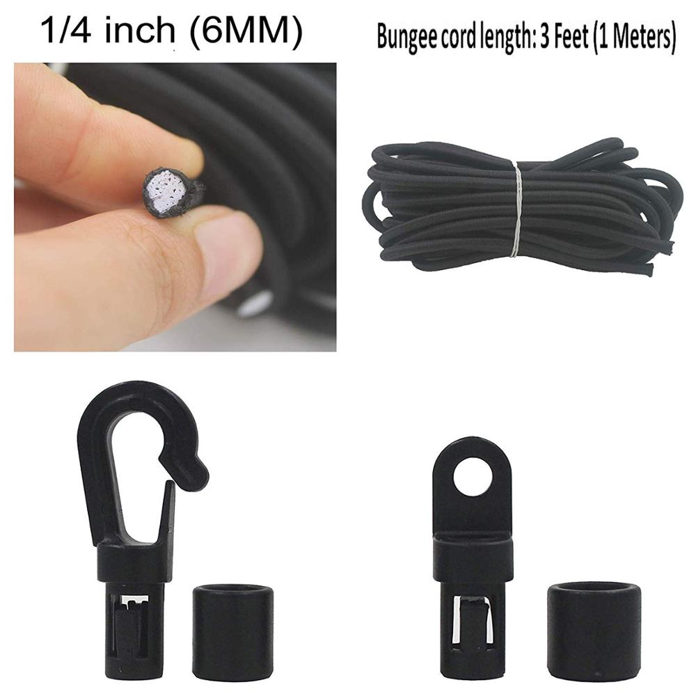 pack of 3 — Gunwale/Deck Mount Retractable Rod Tie-Down, Fishing Stretch Rod Tamer Straps Pole Holder Deck Mount Connector, Lash