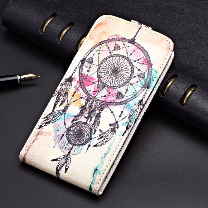 Para samsung galaxy a01 2019 a015f 5.7 case case caso tpu volta capa flip couro vertical caso para samsung a01 a 01 caso: flip dreamcatcher