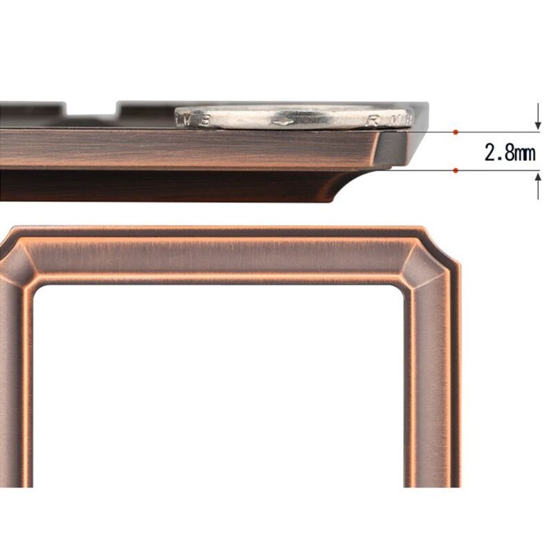 Antique 86 Type Retro Toggle Switch 1 GANG/ 2 GANG/ 3 GANG/ 4 GANG 110-250V Wall Panel Single Dual Control