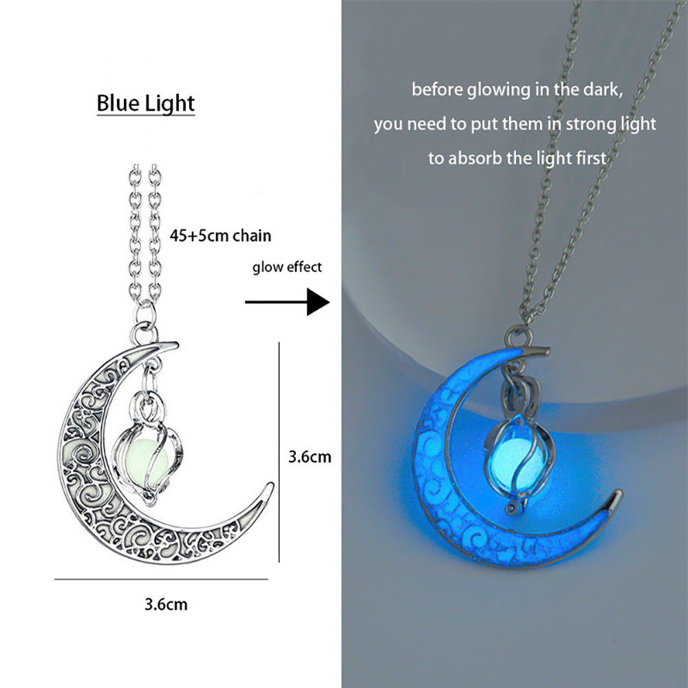Luminous Dragon Necklace Glowing Night Fluorescence Antique Vintage Glow In The Dark for Men Women Party Halloween Day Club