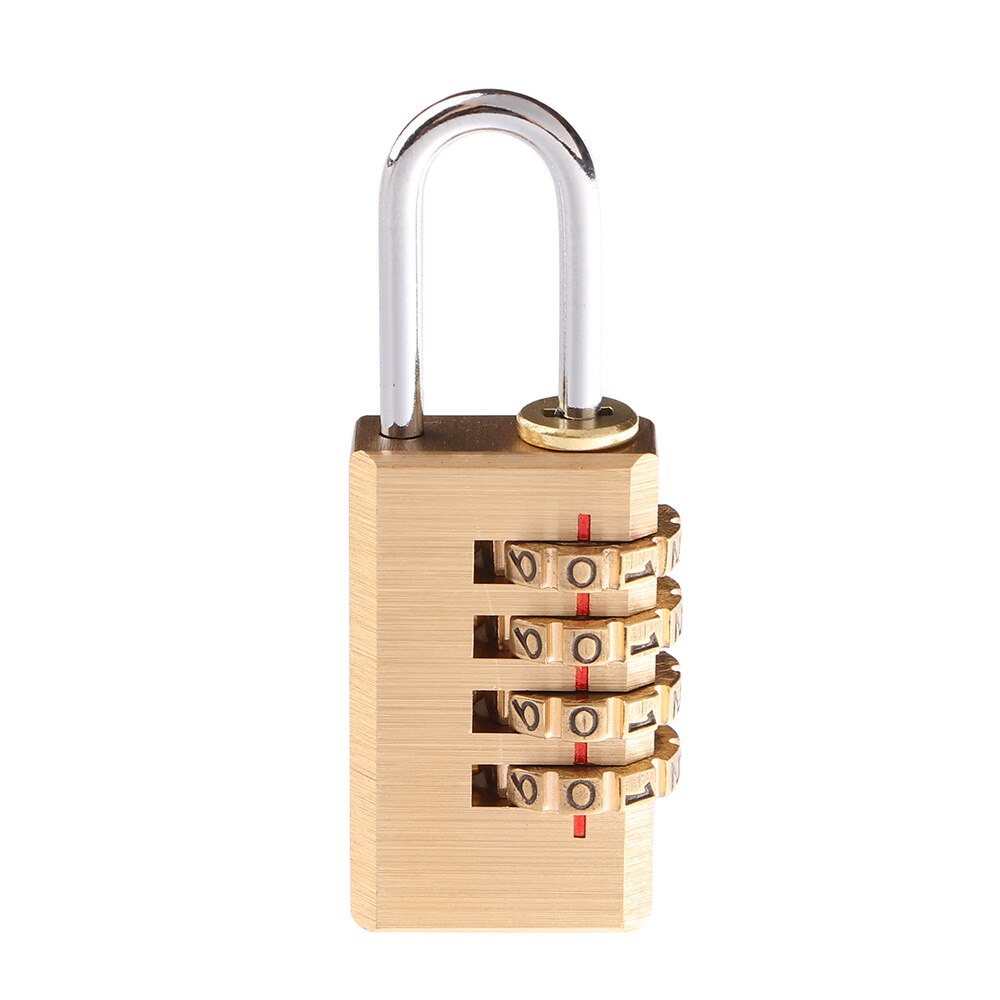 Arrivial Mini 4 Cijfers Aantal Wachtwoord Code Lock Combinatie Hangslot Resettable Voor Reizen Bag Deur