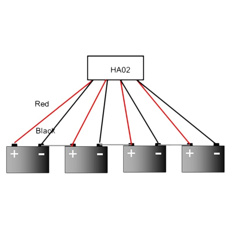 Ha02 Batteries Voltage Equalizer Balancer LiIon Lead Acid Battery