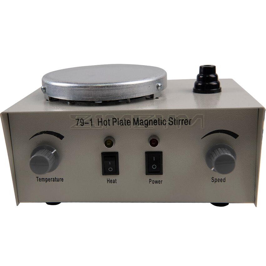 110/220V Agitateur Magnétique Chauffant 79-1 Laboratoire Chauffage Double Contrôle Mélangeur Pour Mélanger 250W 1000ml Agitateur Magnétique De Plaque Chauffante Mélangeur