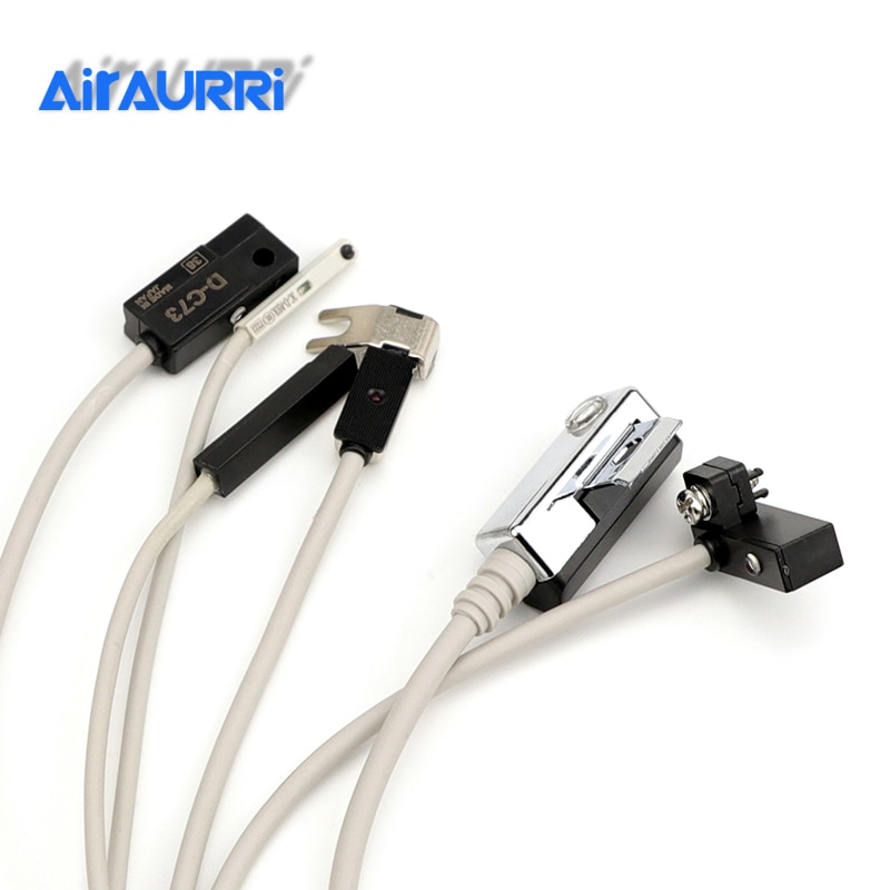 10PCS Air Pneumatic Cylinder Magnetic Reed Switch Sensor D-A93 Z73 C73 A54 CS1-G J H U F SMC SIZE M9N M9NV M9PV M9BV