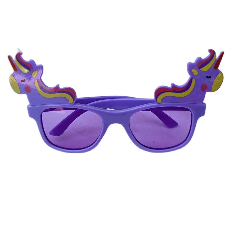 Unicorn Glasses Rainbow Unicornio Glasses Unicorn Girl Birthday Party Baby Shower Birthday Party Decor Kids Birthday UN01: purple 4