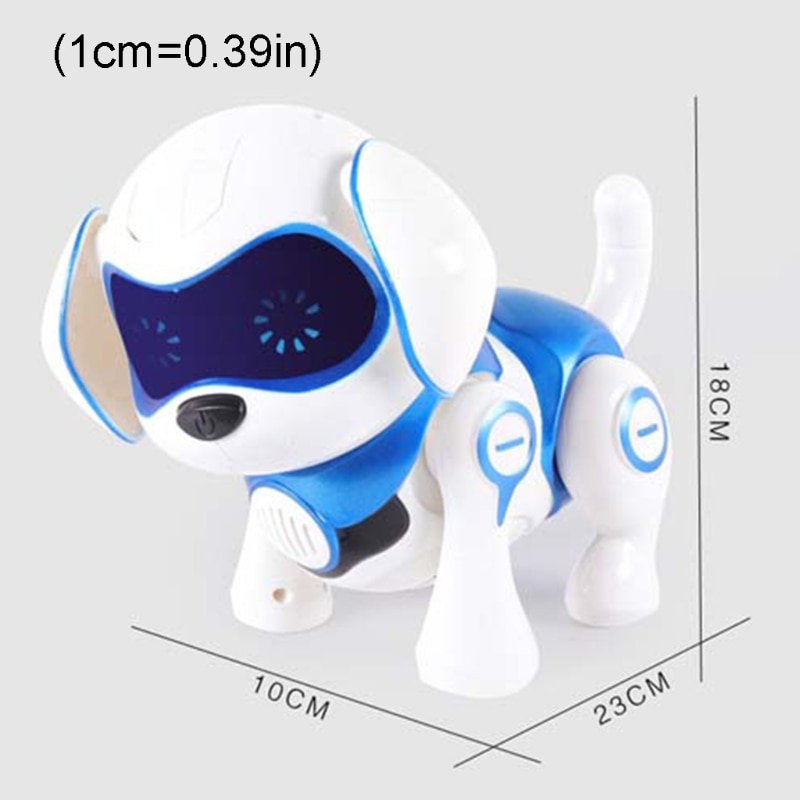 Elektronische Dier Intelligente Robot Hond Cool Ademhaling Lichten Robot Puppy