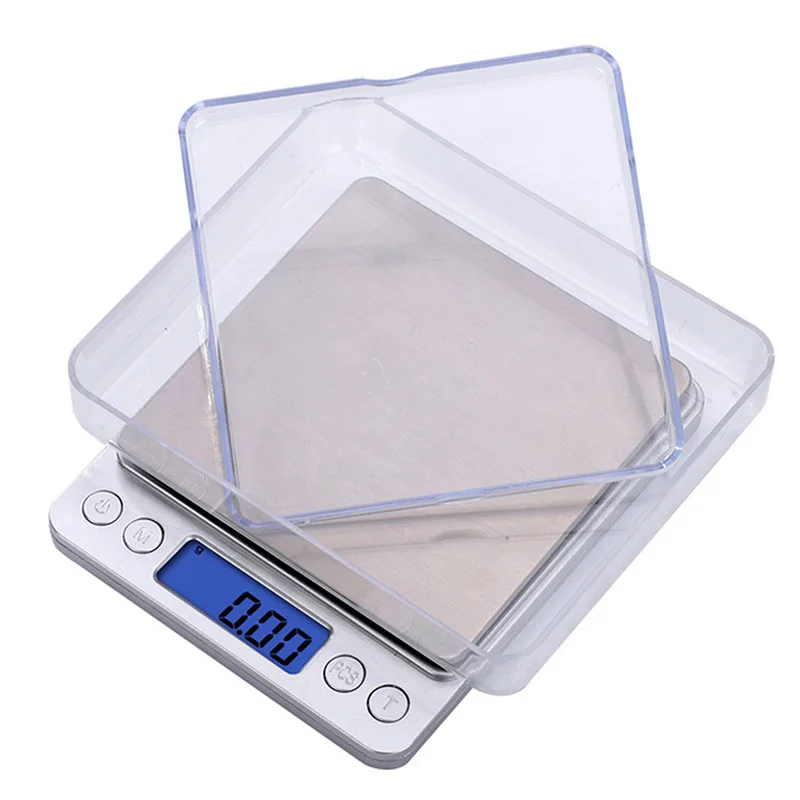 Digitale Küchenwaage, 3000 g/O.1 g, kleine Schmuckwaage, Lebensmittelwaage, digitales Gewicht, Gramm und Oz, digitale Grammwaage mit LCD/Tara