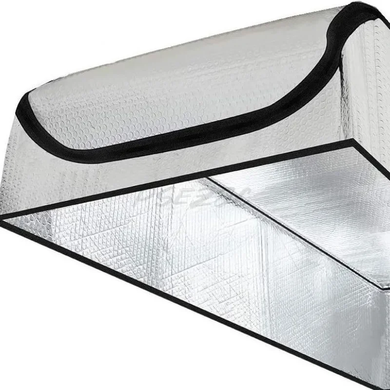 Pokrywa izolacyjna namiotu na poddaszu Pokrywa z folii aluminiowej 54x25x11 cali Wodoodporna składana osłona przeciwpyłowa Narzędzie robić izolacji