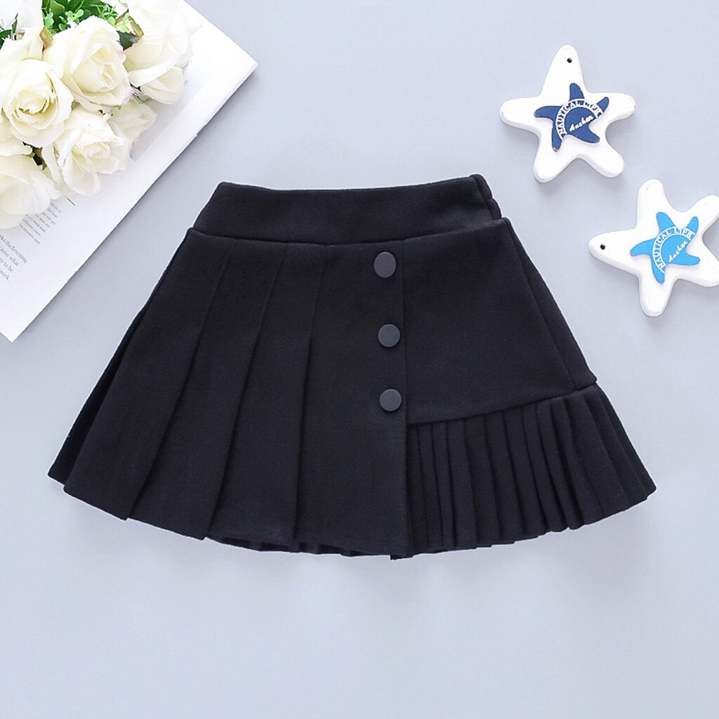 Saias do bebê recém-nascido recém-nascido meninas plissado sólido saia overskirt roupa do bebê mini saias de algodão macio meninas falda infantil