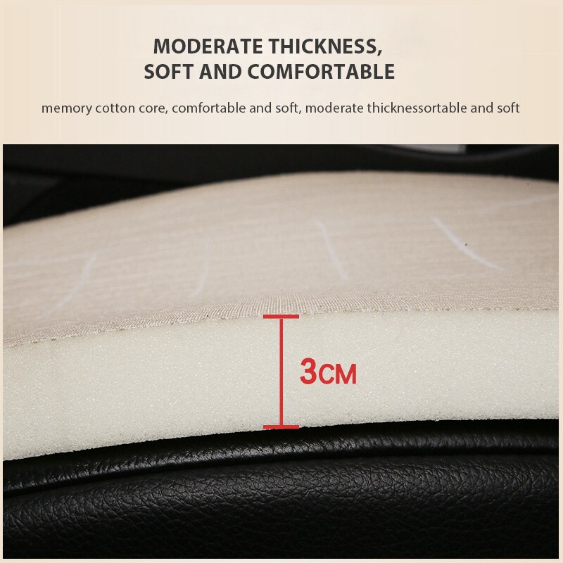 Di alta Qualità Cuscino del Sedile auto, maglia con 3 CM di Gomma Piuma di Memoria 1 Pezzo auto Traspirante pad Interni Zerbino per le Forniture di auto Sedia Da Ufficio