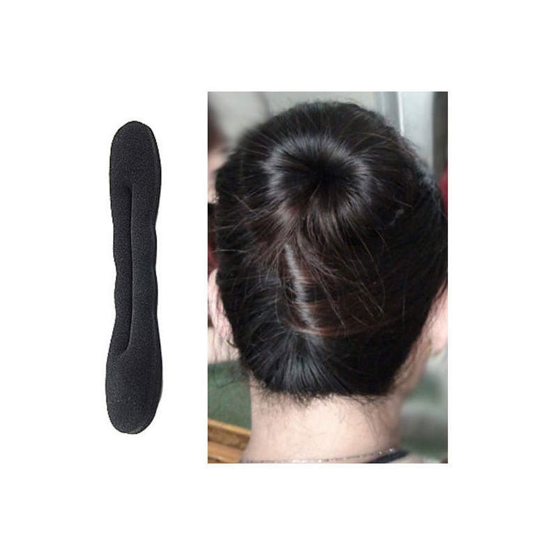 Vrouwen Meisjes Magic Hair Styling Gereedschap Spons Haar Donut Bun Maker Voormalig Twist Kapsel Clip DIY Donuts Haar Bun Gereedschap roller