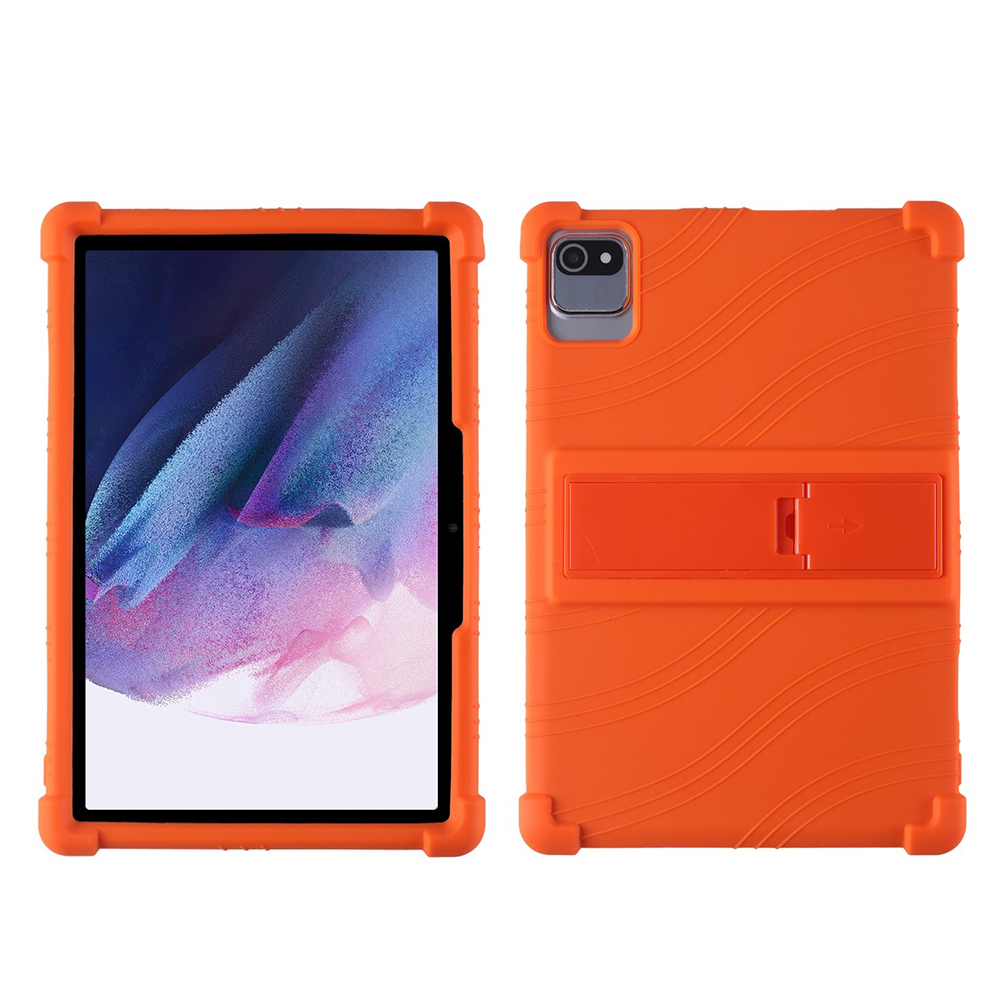 Case For Moderness MB1001 Tablet Safe Shockproof Silicone Stand Cover: Orange