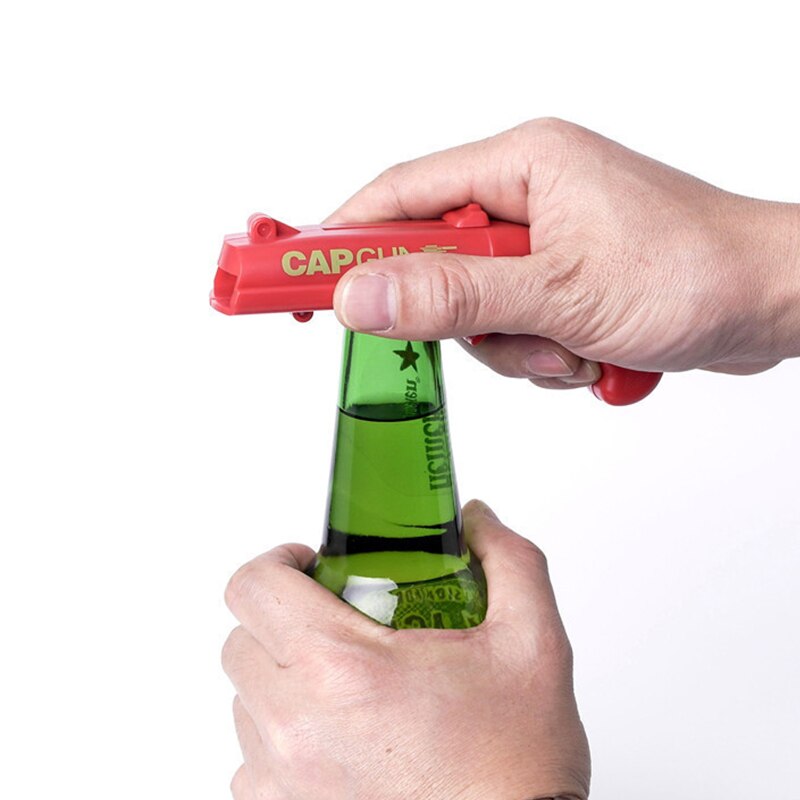 Portable Beer Opener Cap Gun Bottle Opener Beer Bo... – Grandado