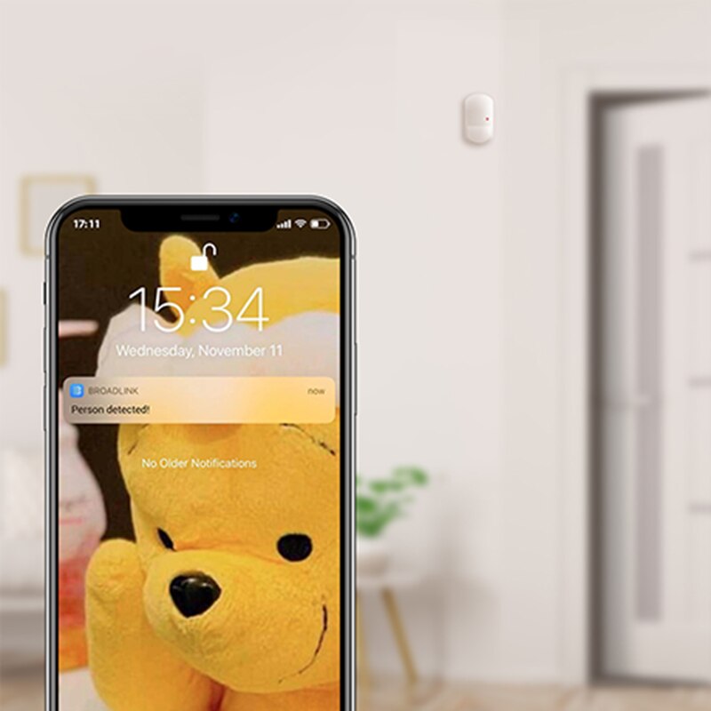 Broadlink S3 Motion Sensor Kit Smart Home Motion Detector Alarm Via Broadlink App Trigger Devices and Scenes for home automation