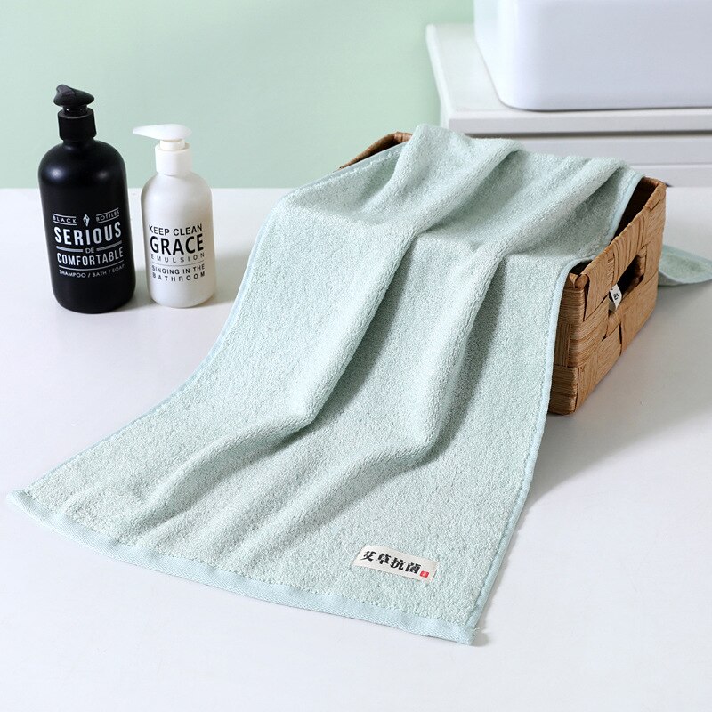 Bamboevezel volwassen badhanddoeken microvezel washandje voor douche gezichtshanddoek superabsorberende badhanddoeken badkamer 1pc: Groente