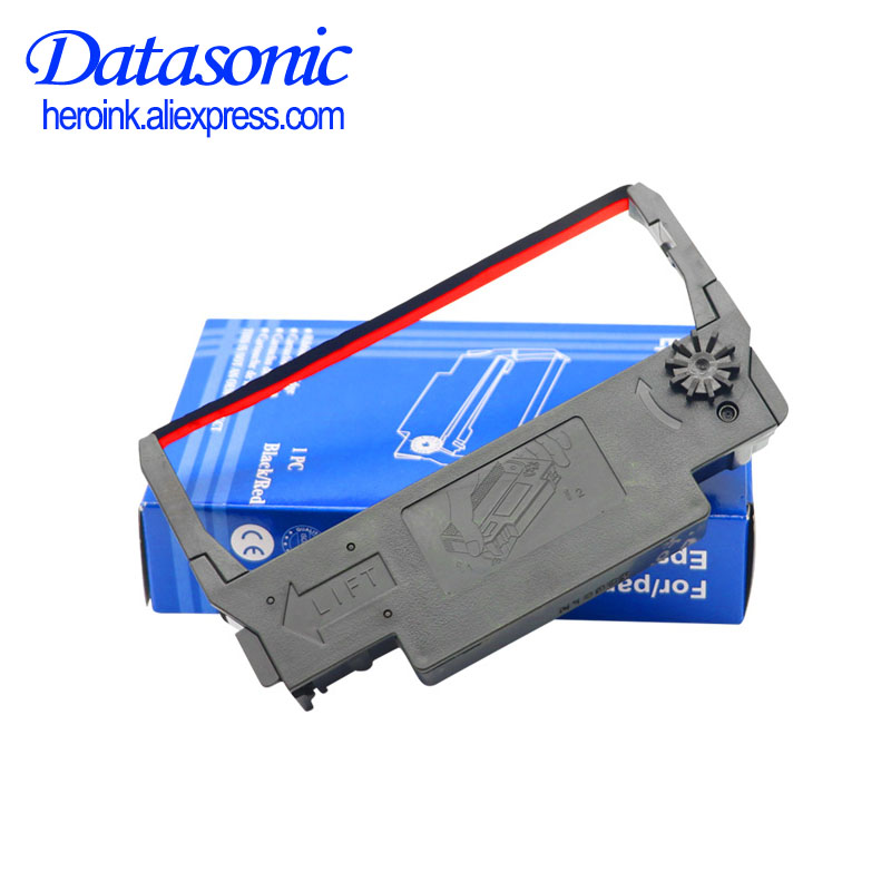 Datasonic 5Pcs ERC30 ERC-30 ERC 30 34 38 B/R Compatible with Ribbon Cartridge for Use in ERC38 NK506 Printer Ink Ribbon