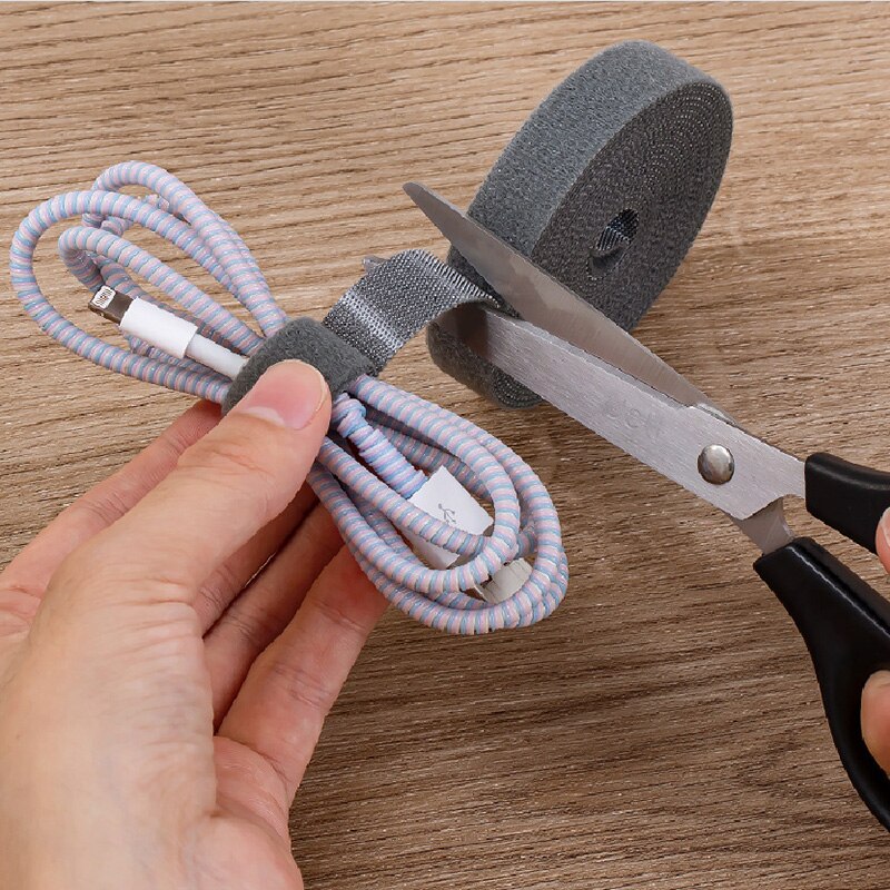 Cable Organizer Wire Winder Mouse Ties Clip Protector Earphone Management Wire AUX Cord For iPhone 11 USB C Cable