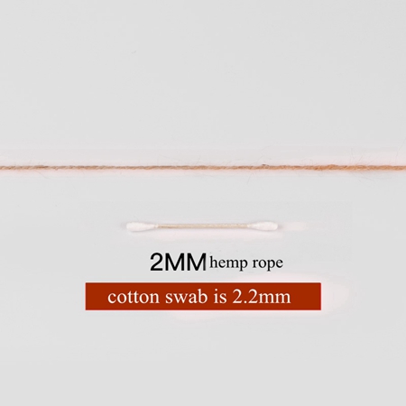 Naturlig jute uden farvet gør-det-selv håndværk hamp reb hænge mærke flaske indpakning snore tråd håndværk dekoration jute reb 2mm 8mm 10mm- 14mm: 1mm 400m