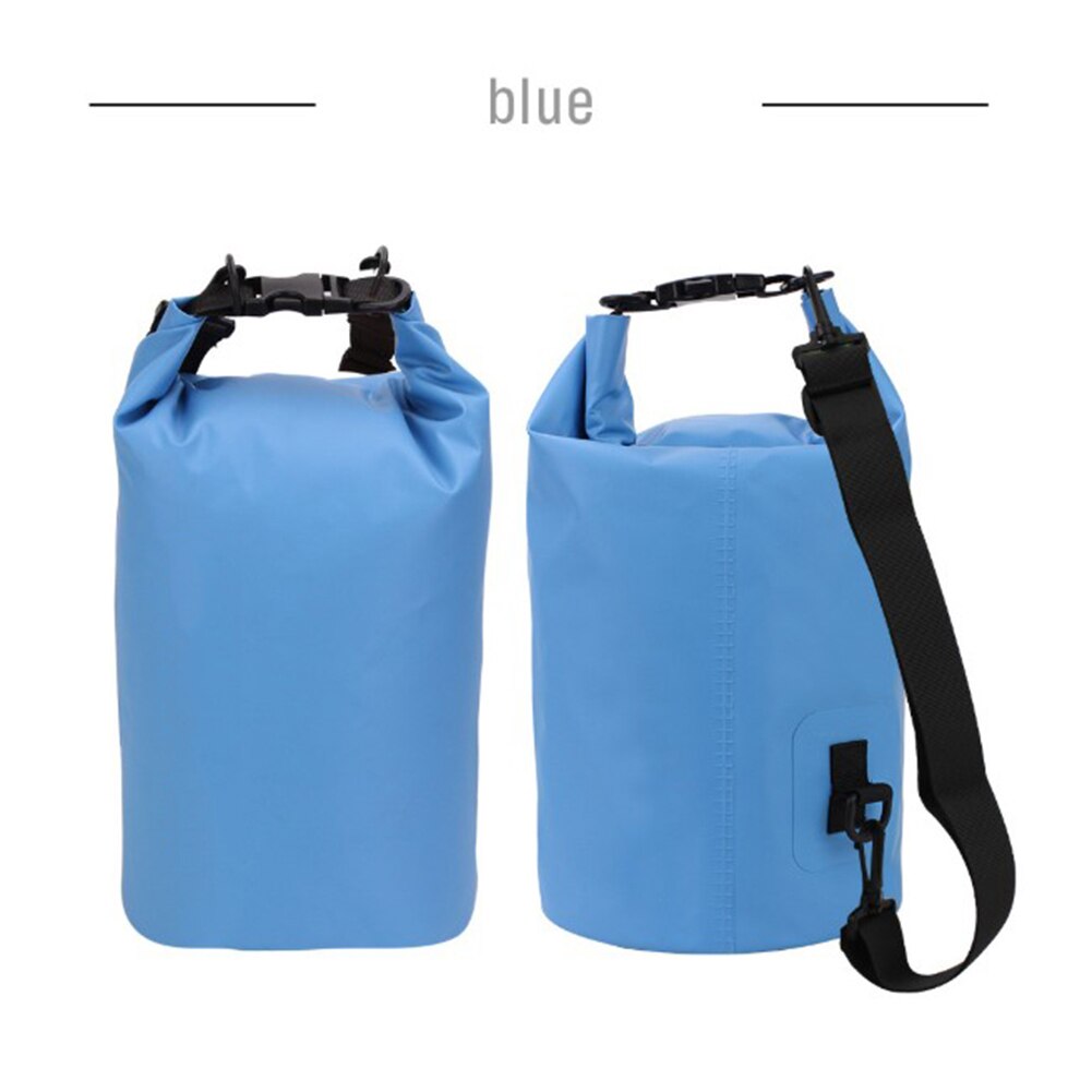 10/20l utomhus vattentät torr väska fiske simning dykning camping segling air seal bag snabb försegling: Blå 20l