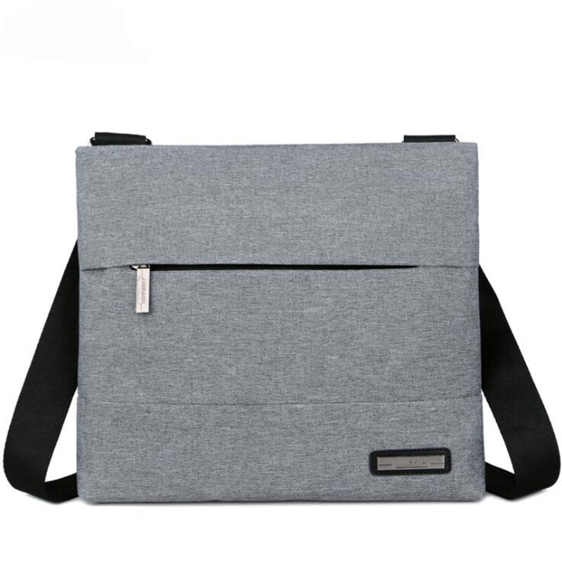 Femmes affaires sac à bandoulière décontracté porte-documents pour bureau en Nylon sacs pour ordinateur portable sacs à main ordinateur messager sac à bandoulière: gray