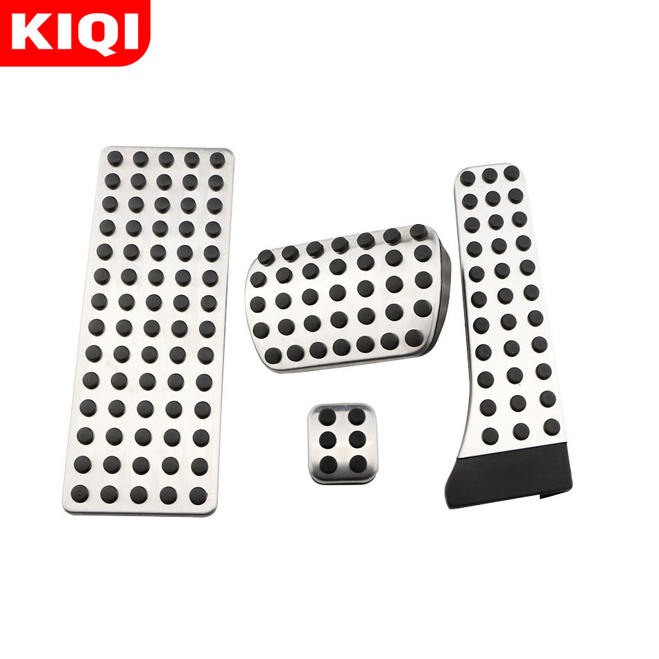 Rvs Auto Pedalen Voor Mercedes Benz Ces Glk Slk Cls Sl-Klasse W203 W204 W211 W212W210 accelerator Rem Voetensteun Pad: AT with Rest
