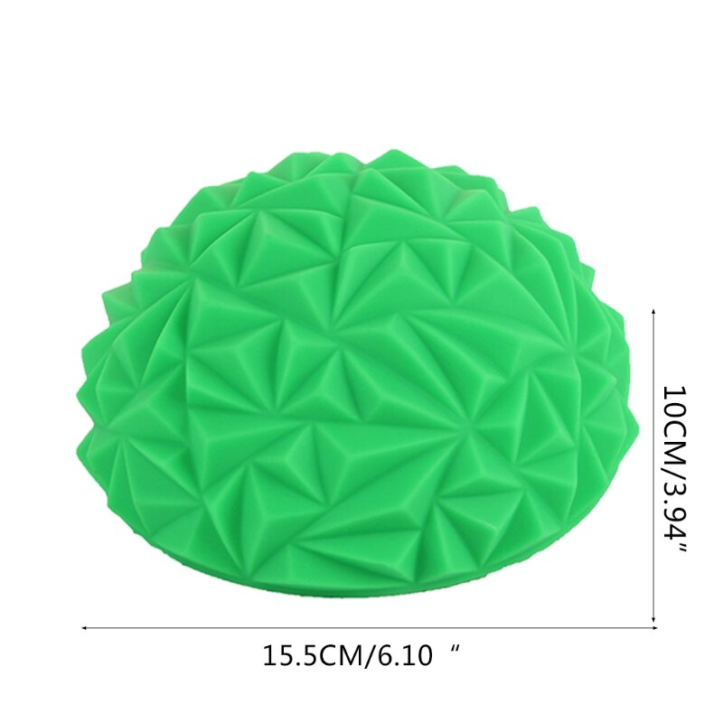 T4MF Half Sphere Yoga Balls Massage Exercises Training Tool Balancing Ball For Gym Sports Fitness Point Massage Tactile Ball