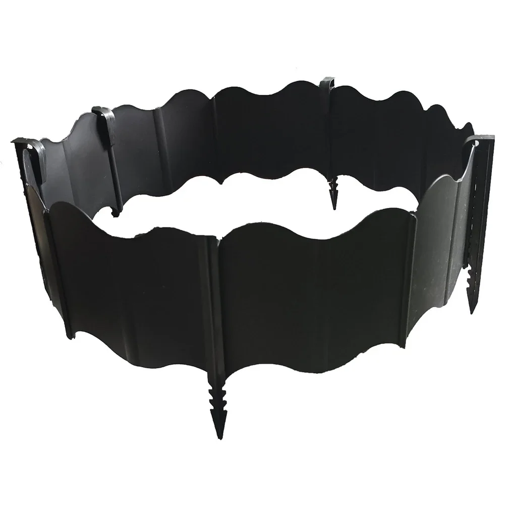 Chemin de clôture de bordure de pelouse d'herbe de jardin pour separer les lits de pelouse et de fleurs fournitures de jardin bordure de paysage pour jardin de cour