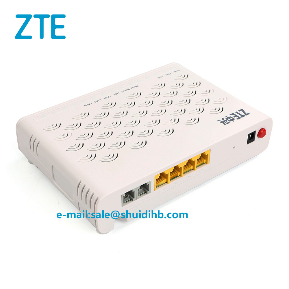 ZTE F620 V5 GPON red óptica UU con 4 LAN + 2 ollas de voz módem óptico Gigabit WiFi módem de red óptica: Default Title