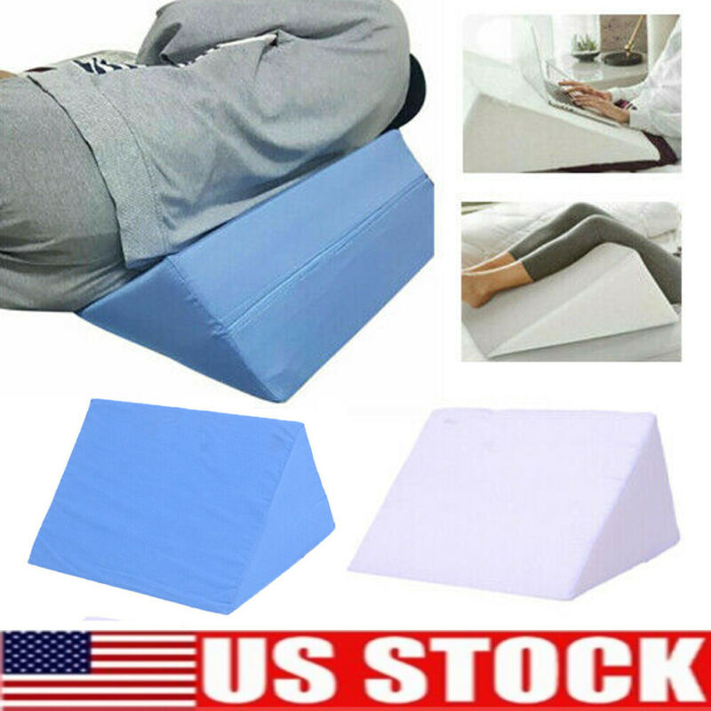Verheffen Wedge Bed Kussen Beste Pad Lendensteun Kussen Voor Slapen Rest R Type Omgedraaid Pad Kant Pad