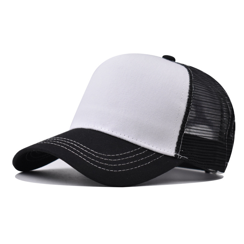 Baseball Cap Adult Net cap Shallow curved eaves Hat Unisex Summer hat Breathable hat shade Spring Autumn Cap Hip Hop Fitted Cap: Lemon yellow
