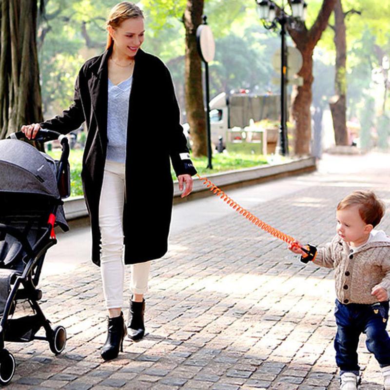 Child Safety Harness Adjustable Leash Anti Lost Outdoor Walking Hand Belt Anti-lost Baby Walker Wristband 1.5 M