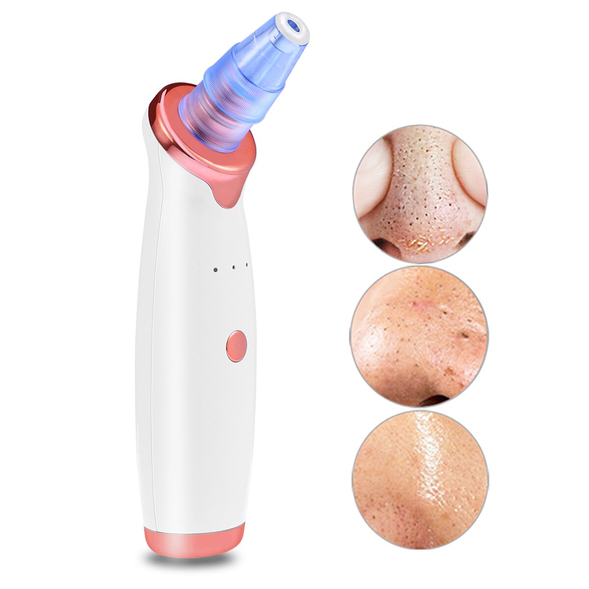 Facial Pore Nose Blackhead Vacuum Suction Machine Blackhead Remover Peeling Pore Cleansing Face Skin Deeply Cleaner